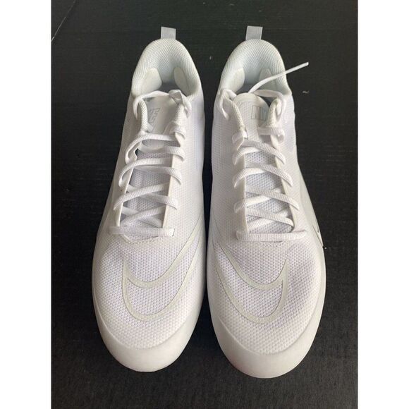 Nike Alpha Huarache 8 Pro Lacrosse Cleats CW4439-110 White Men’s Size 13 - Picture 2 of 11